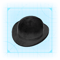 Blueprint of Bowler Hat 5